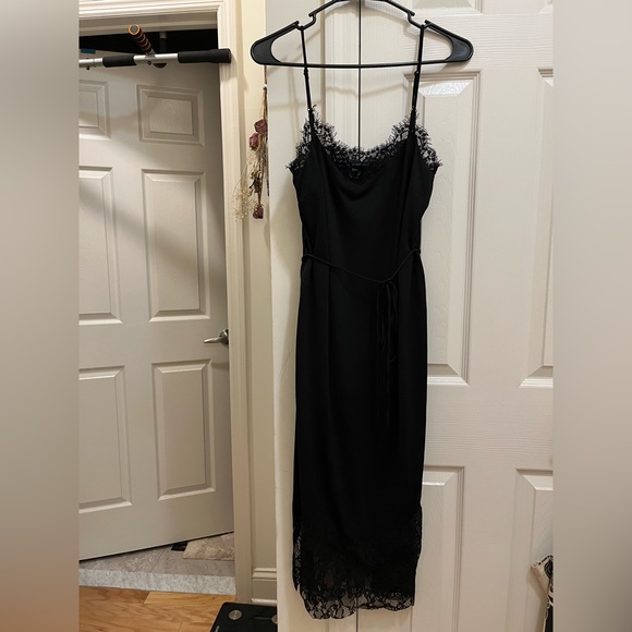 New - French connection black dress - US size 6 - Picture 1 of 5